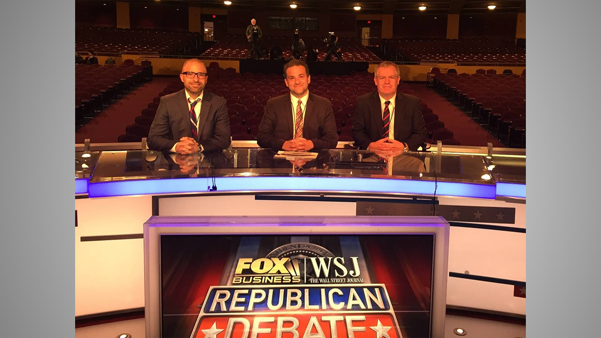 Fox Business Republican debate with Alan Komissaroff