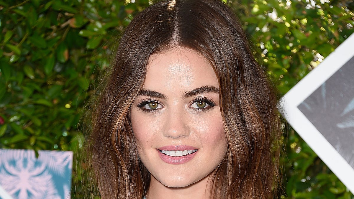 Lucy Hale smiling