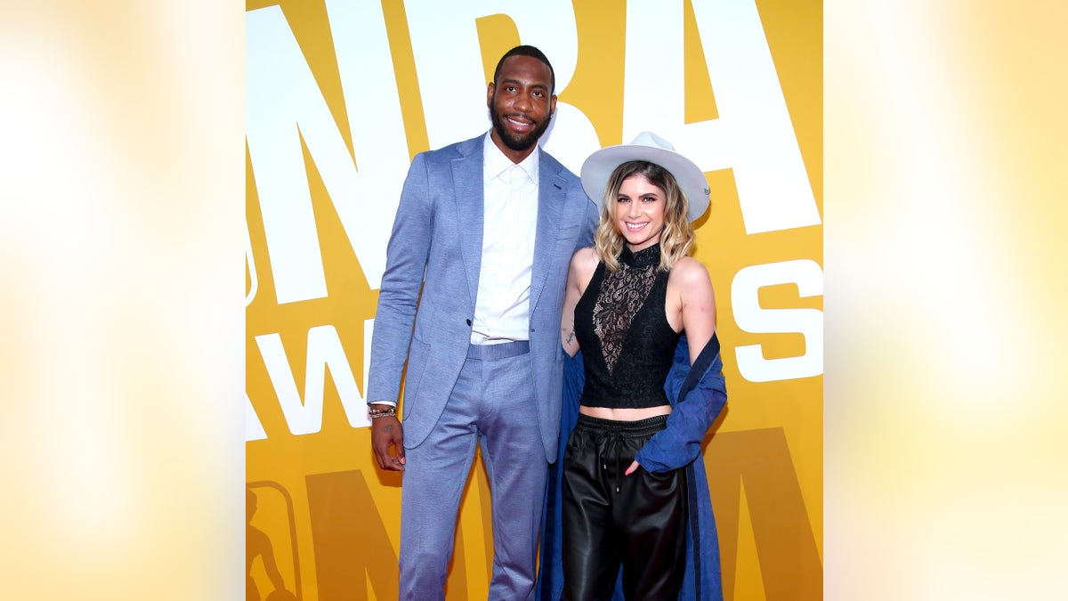 Leah LaBelle and husband Rasual Butler at event