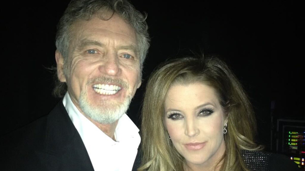 Lisa Marie Presley and Larry Gatlin