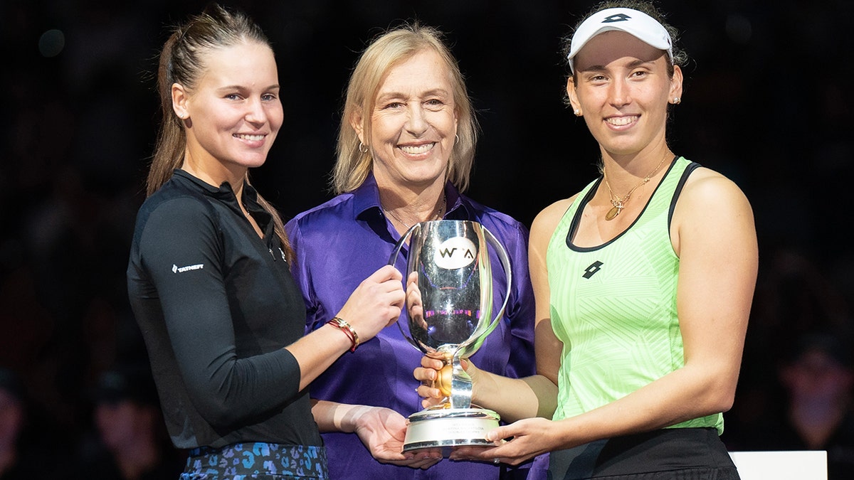 Martina Navratilova at the WTA Finals