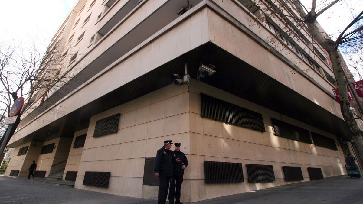 Exterior of National Court in Spain 