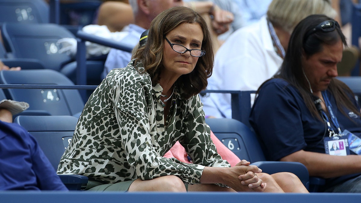 Pam Shriver at the US Open