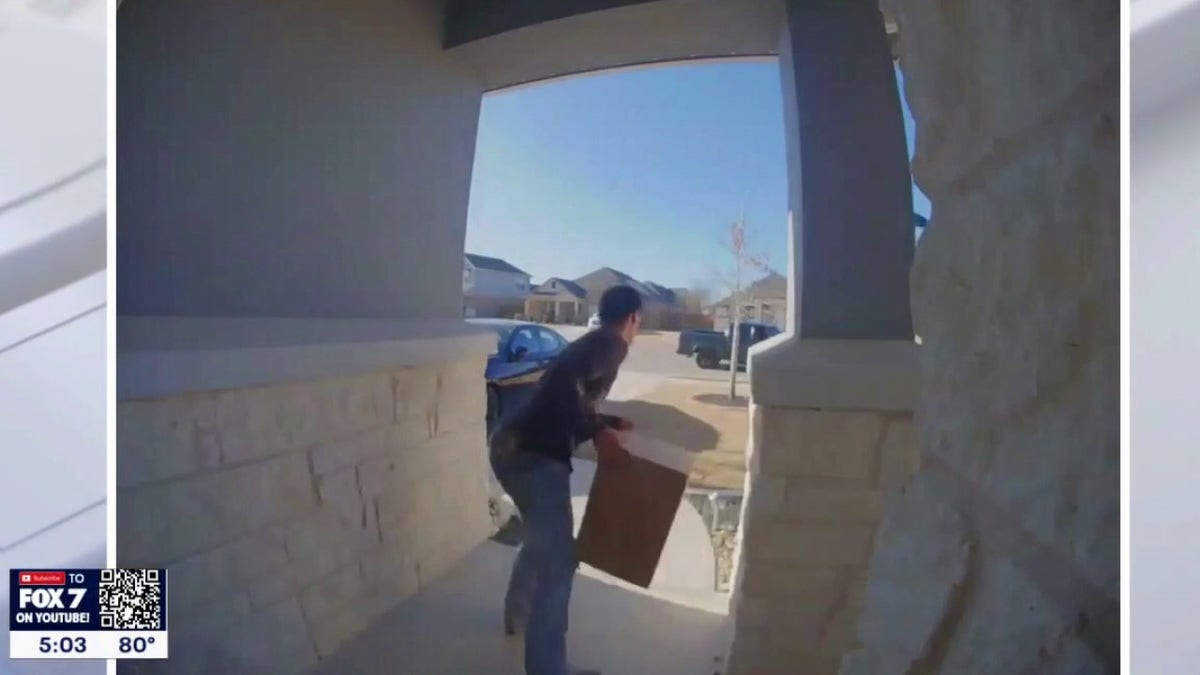 Texas Porch Pirates Caught On Camera Stealing Packages From Homes In ...