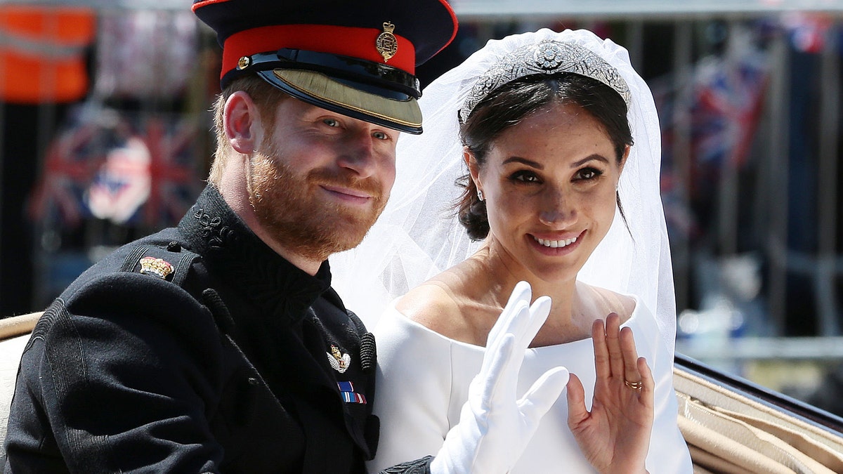 Duke and Duchess of Sussex celebrate wedding day