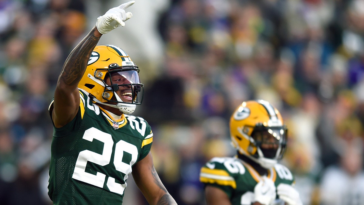 Rasul Douglas celebrates a stop