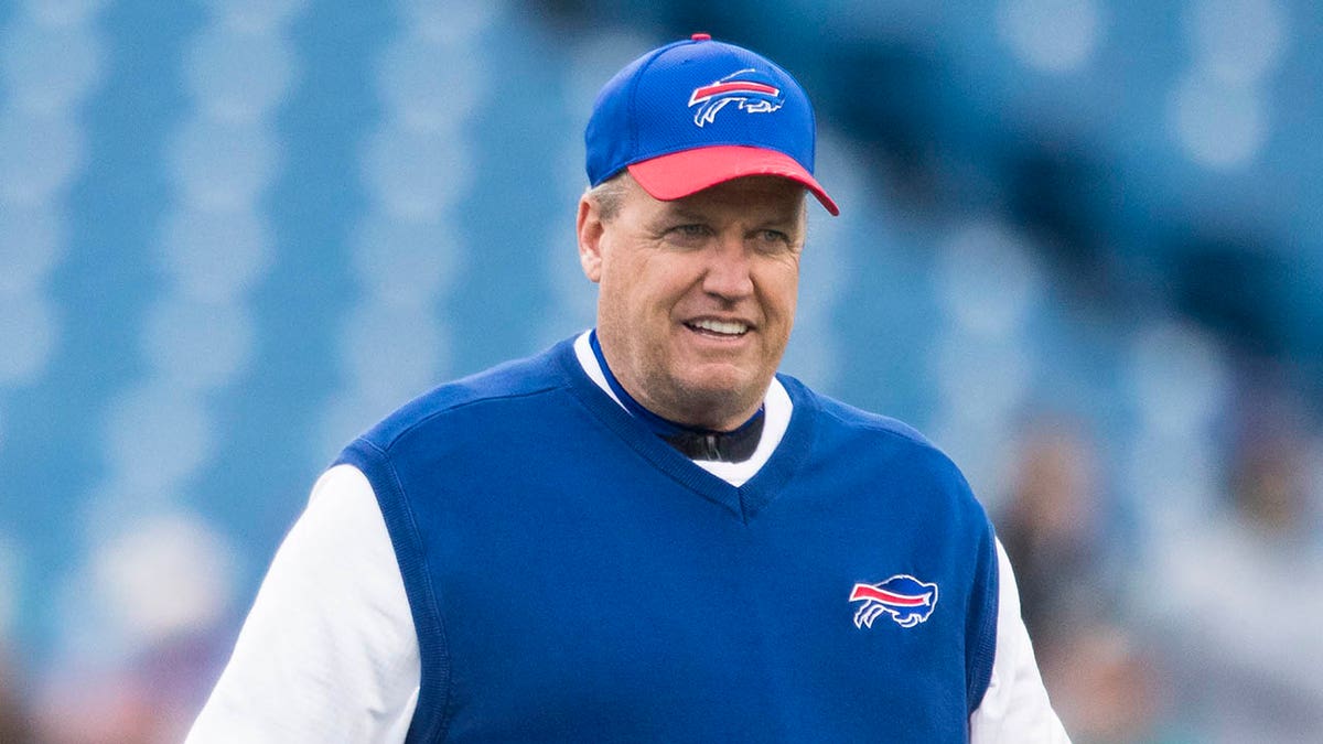 Rex Ryan with Bills