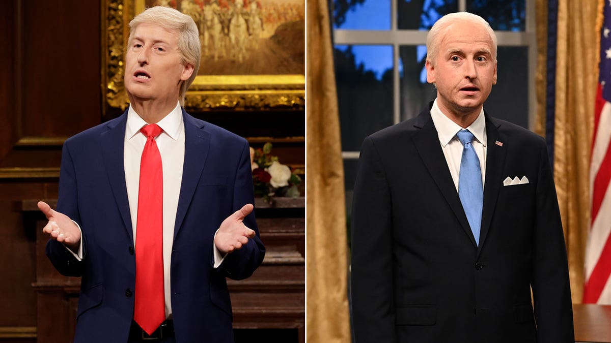 James Austin Johnson as Trump Biden