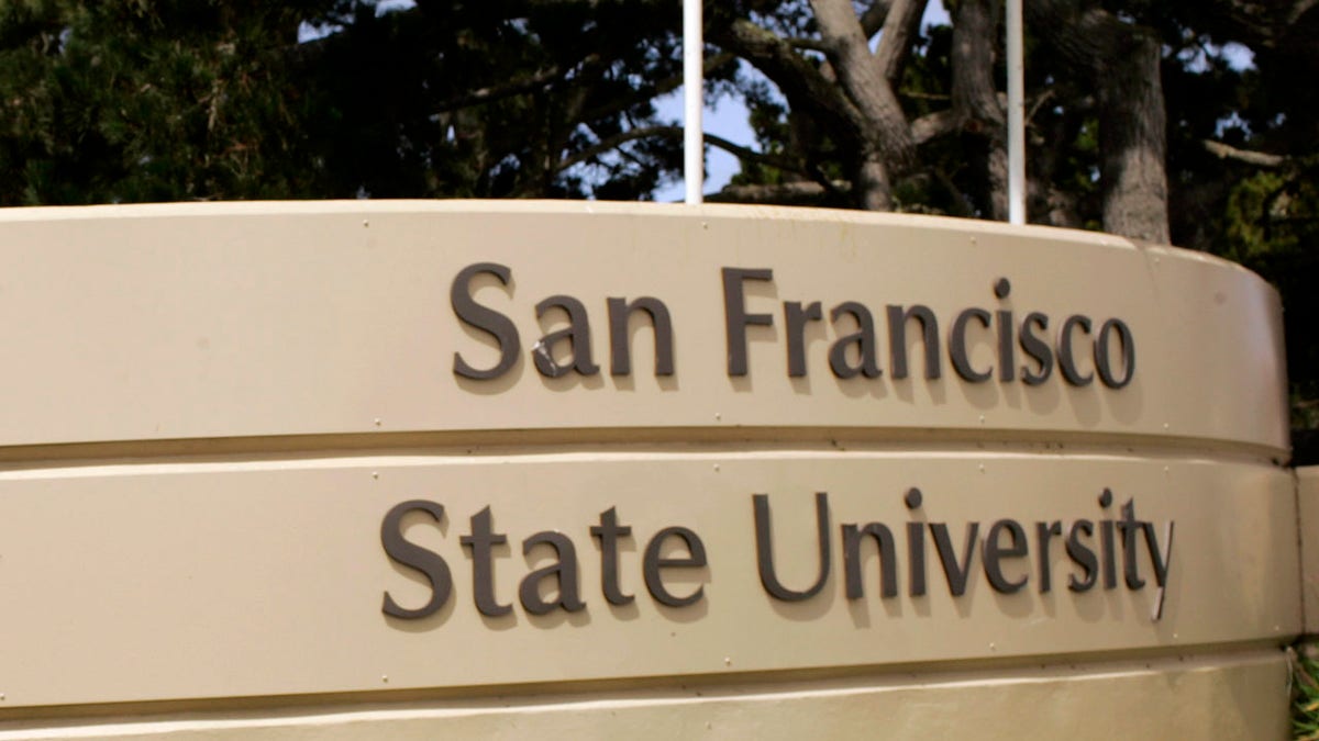 Sign of the campus of San Francisco State University
