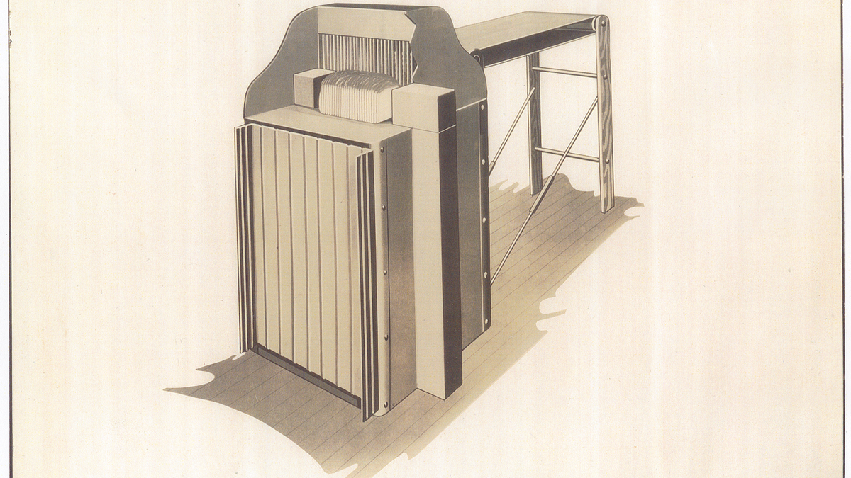 Rohwedder bread slicer