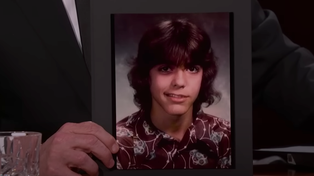 George Clooney as teenager