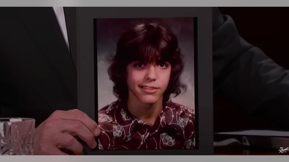 George Clooney as teenager