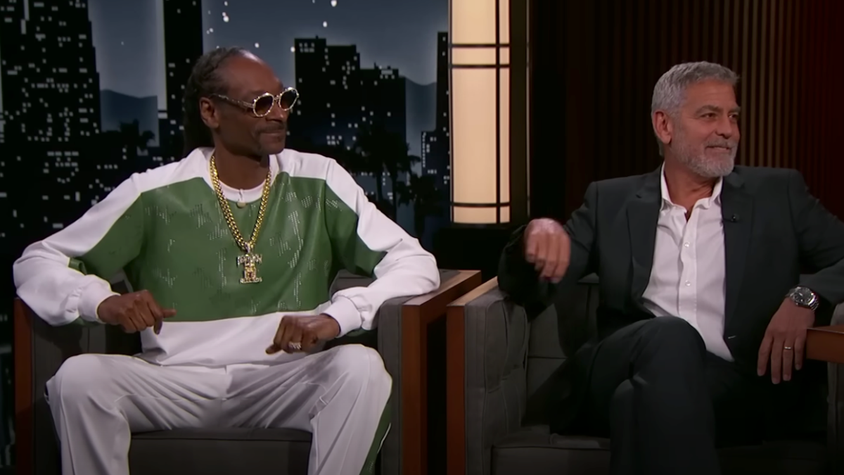 Snoop Dogg and George Clooney