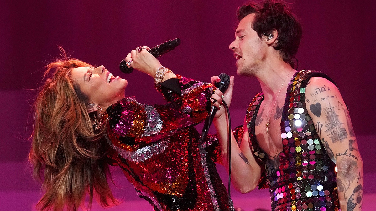 Shania Twain and Harry Styles at Coachella