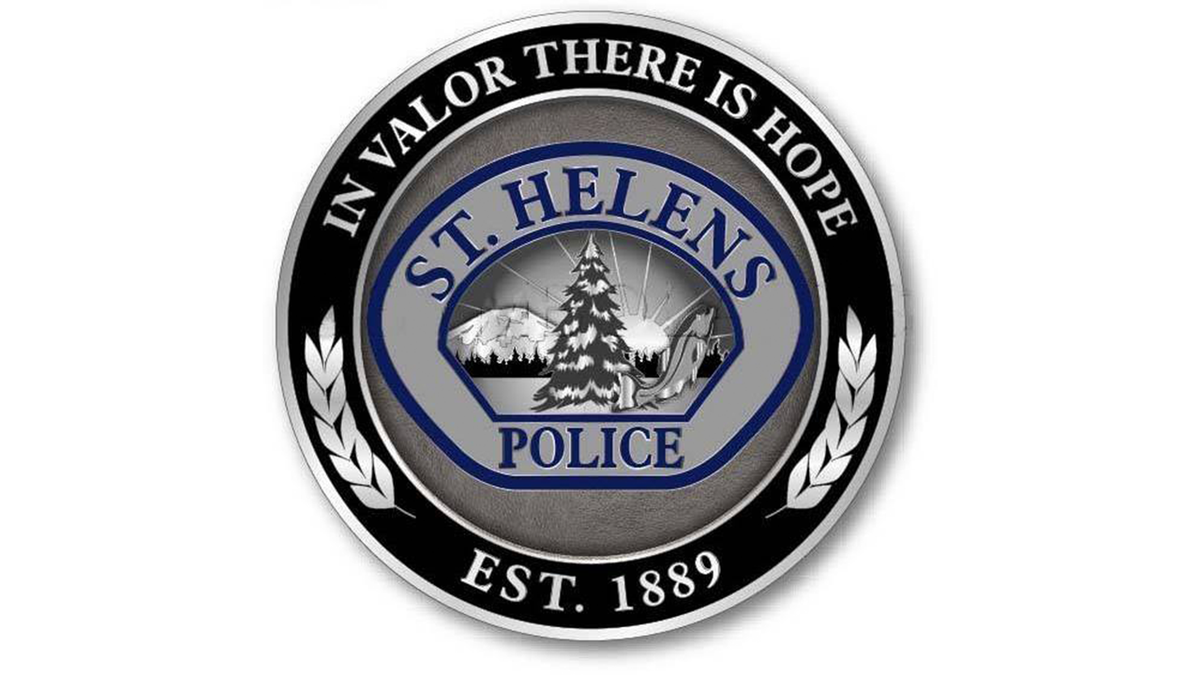 St. Helens police badge
