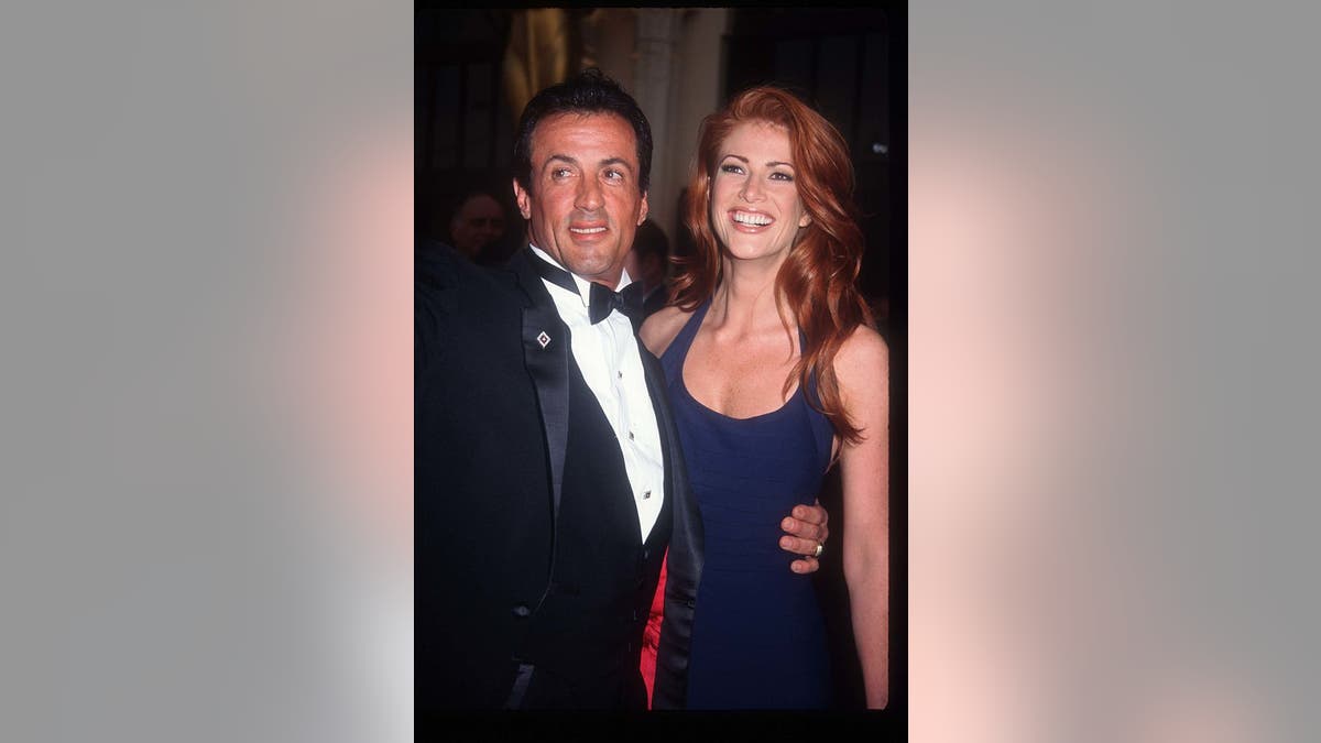 Sylvester Stallone was engaged to Angie Everhart