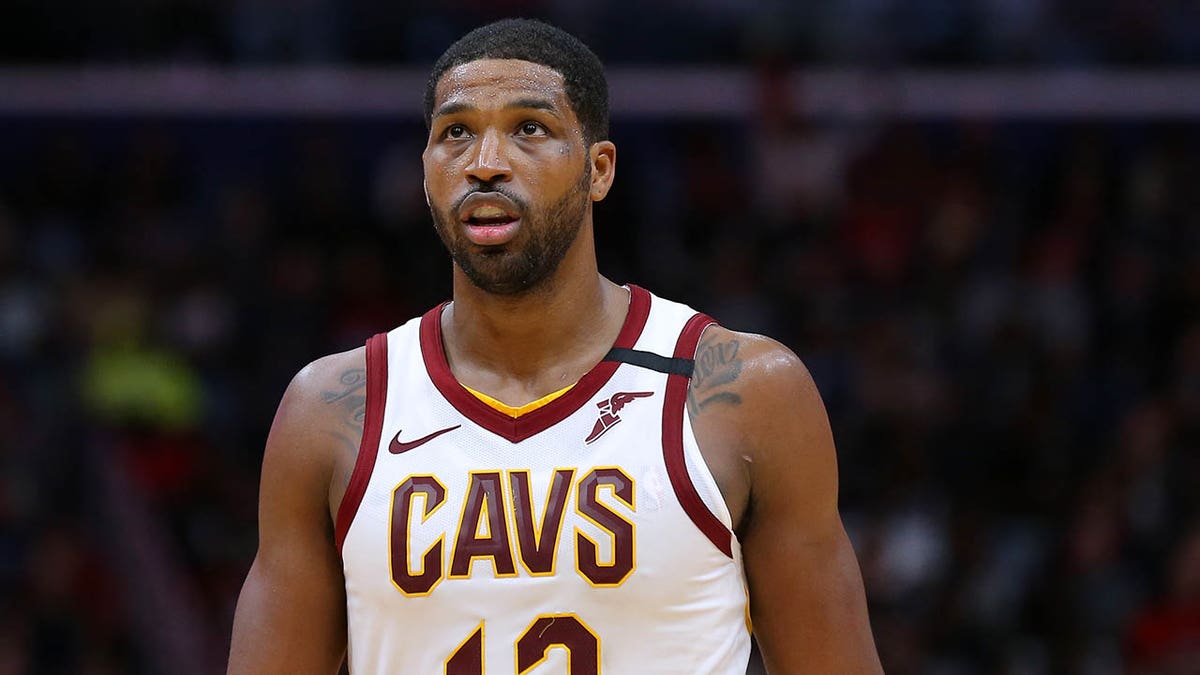 Tristan Thompson with Cavs
