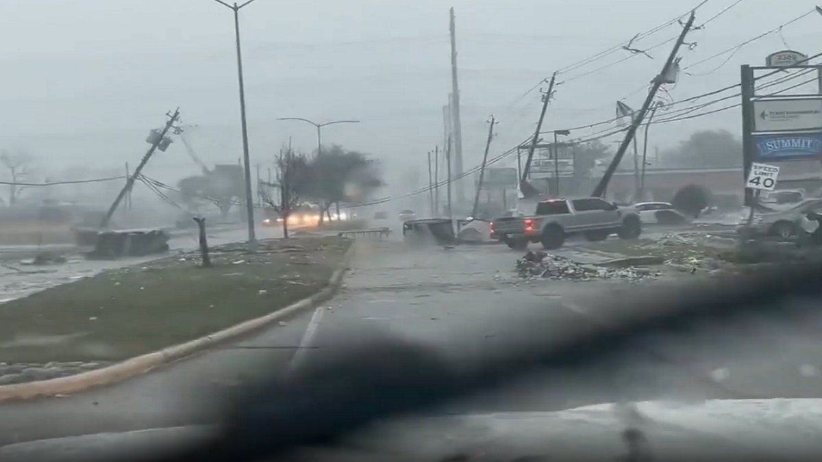 Deer Park, Texas tornado damage