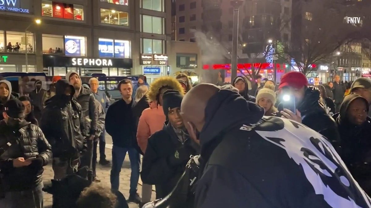 NYC protester Union Square