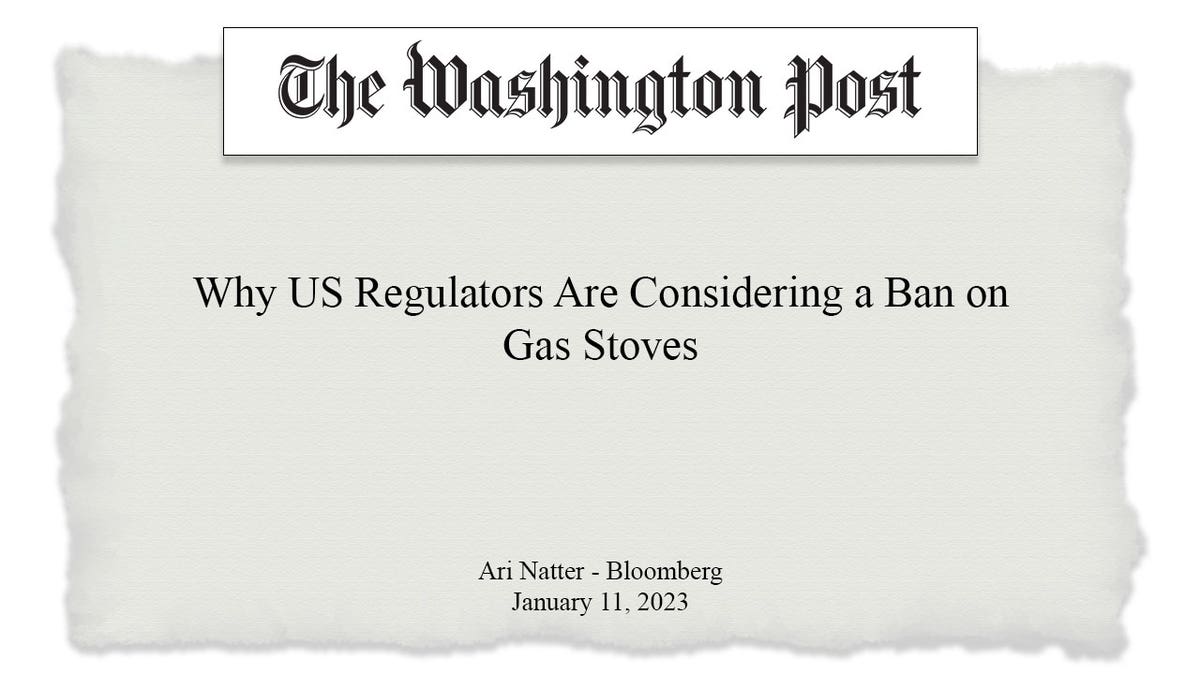 WaPo gas stove headline