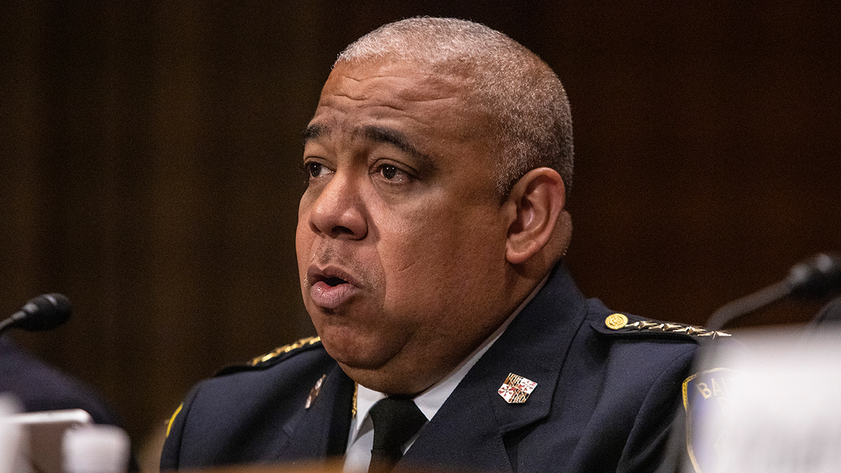 Baltimore police commissioner Michael Harrison