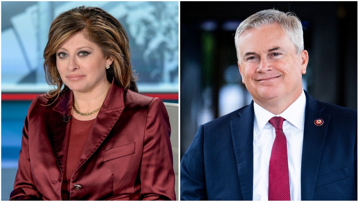 Maria Bartiromo and James Comer