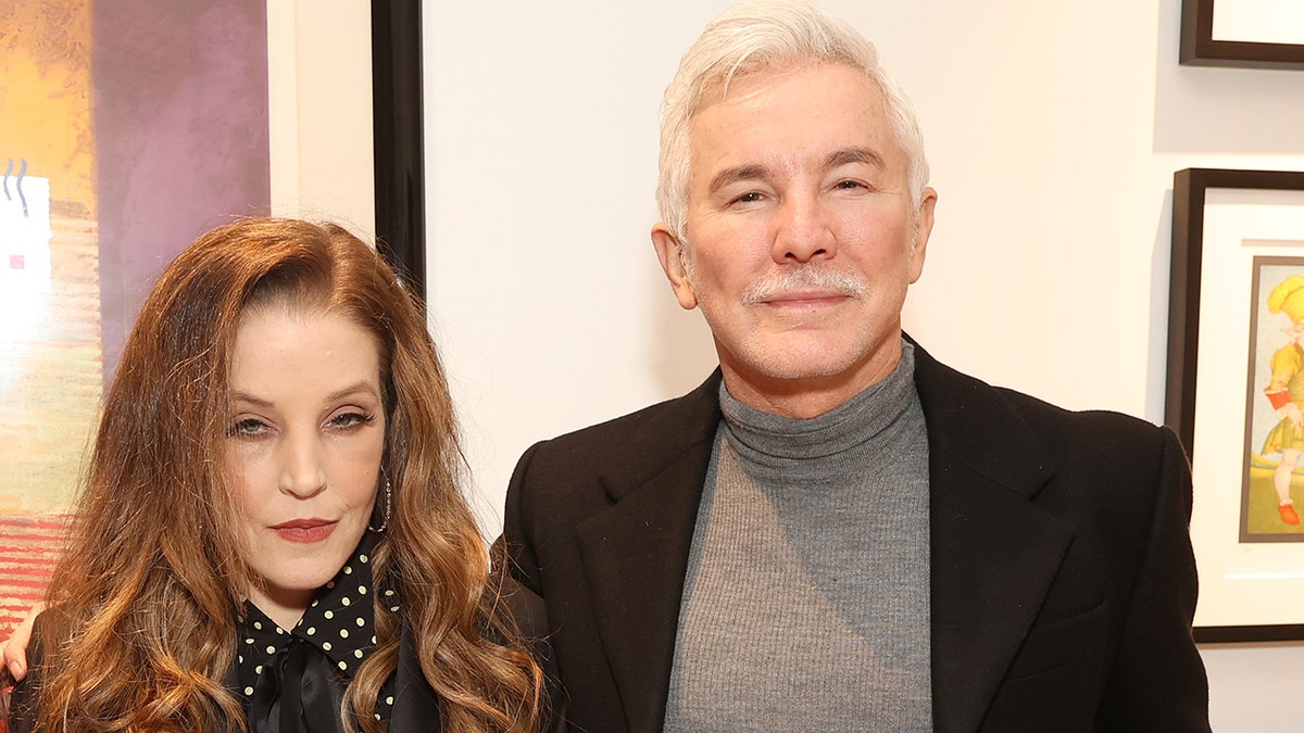 Lisa Marie Presley and Baz Luhrmann