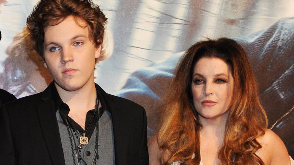 Lisa Marie Presley and son Benjamin Keough