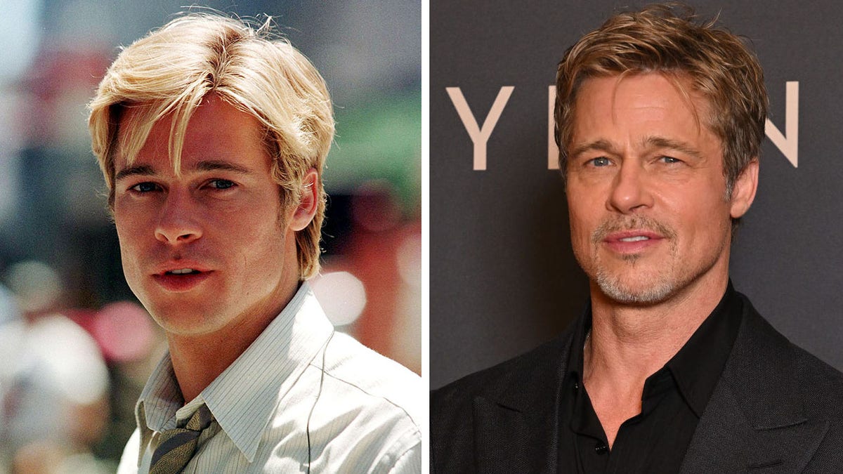 Brad Pitt Then And Now