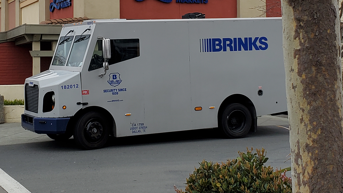 Brink's armored truck