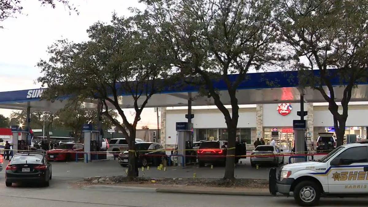 Houston-area gas station shooting