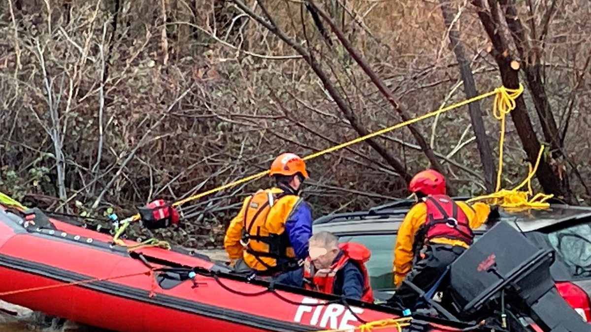 California flood rescue team