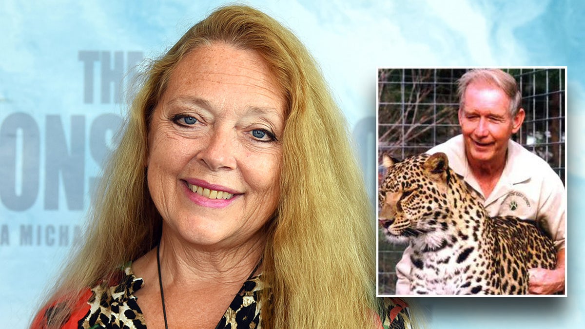 Tiger King star Carole Baskin smiles on red carpet