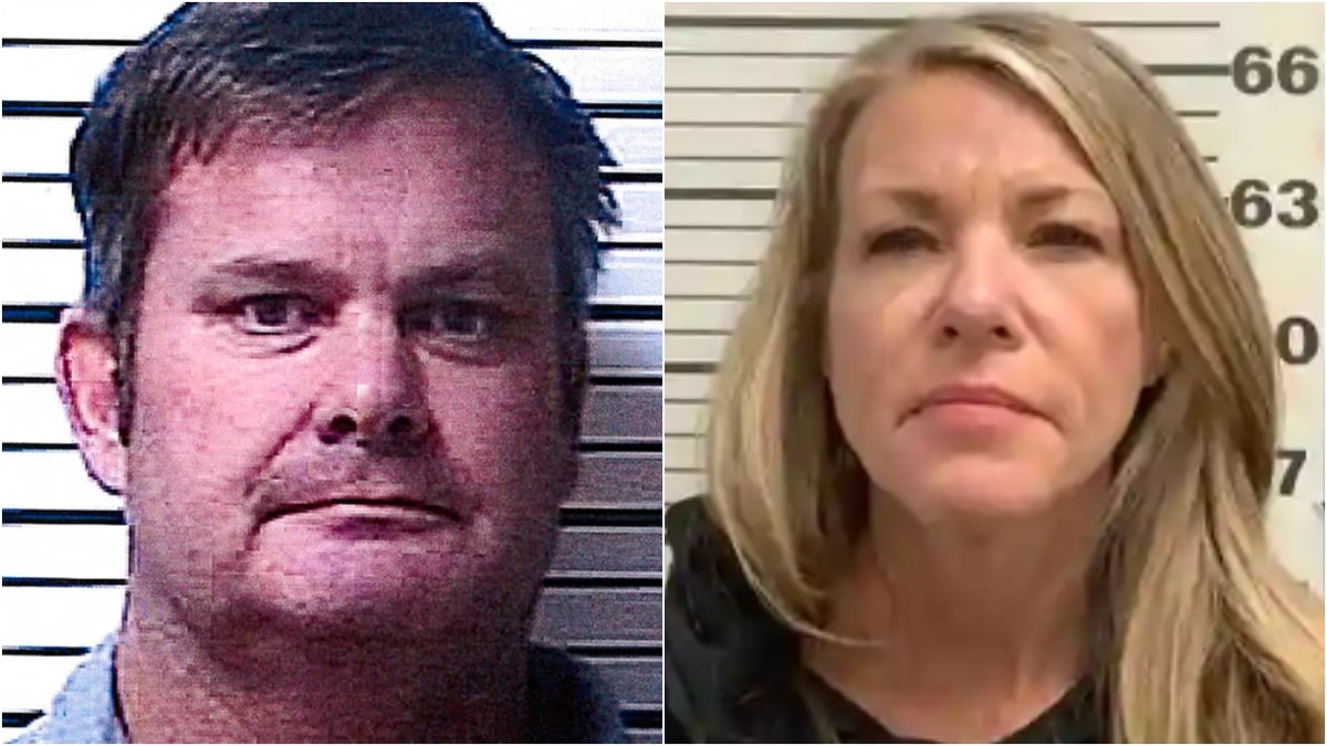 Chad Daybell and Lori Vallow mugshots