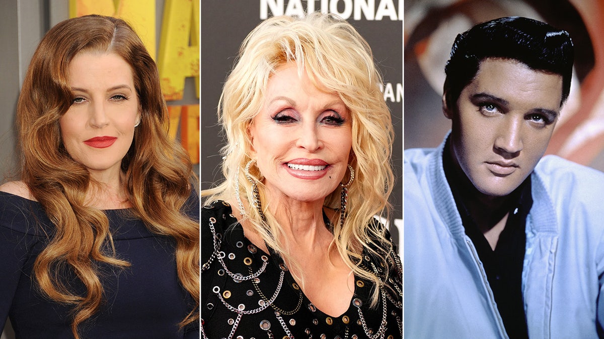 Lisa Marie, Dolly Parton, and Elvis