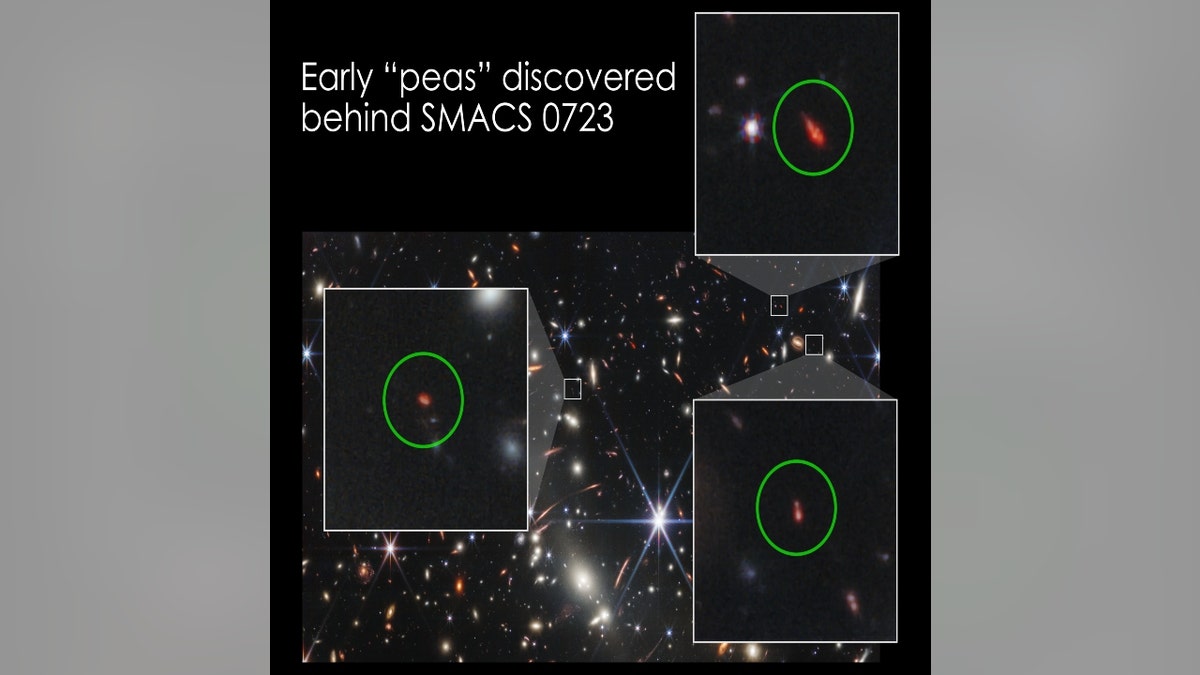 Faint objects in the James Webb Space Telescope’s deep image of the galaxy cluster SMACS 0723