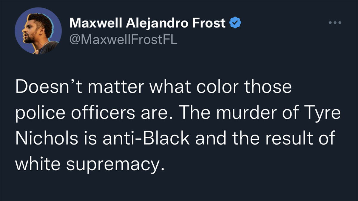 Maxwell Frost Tweet