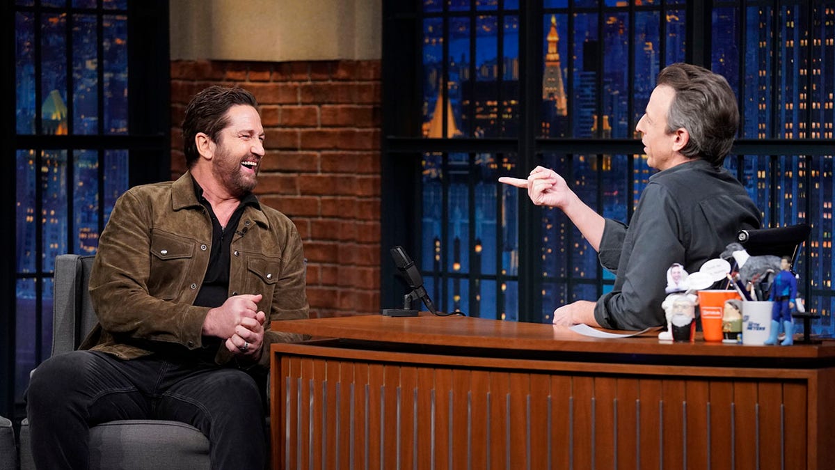 Gerard Butler on Seth Meyers show