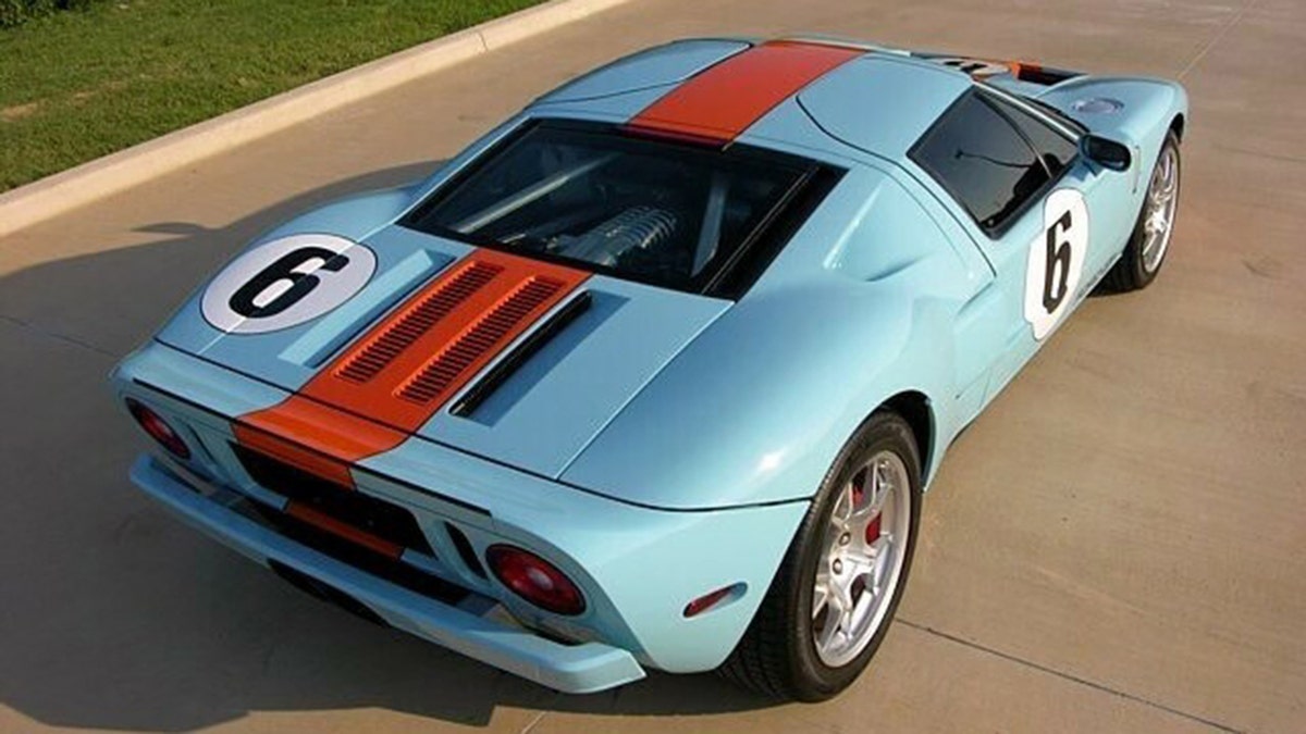 john mayer ford gt rear view