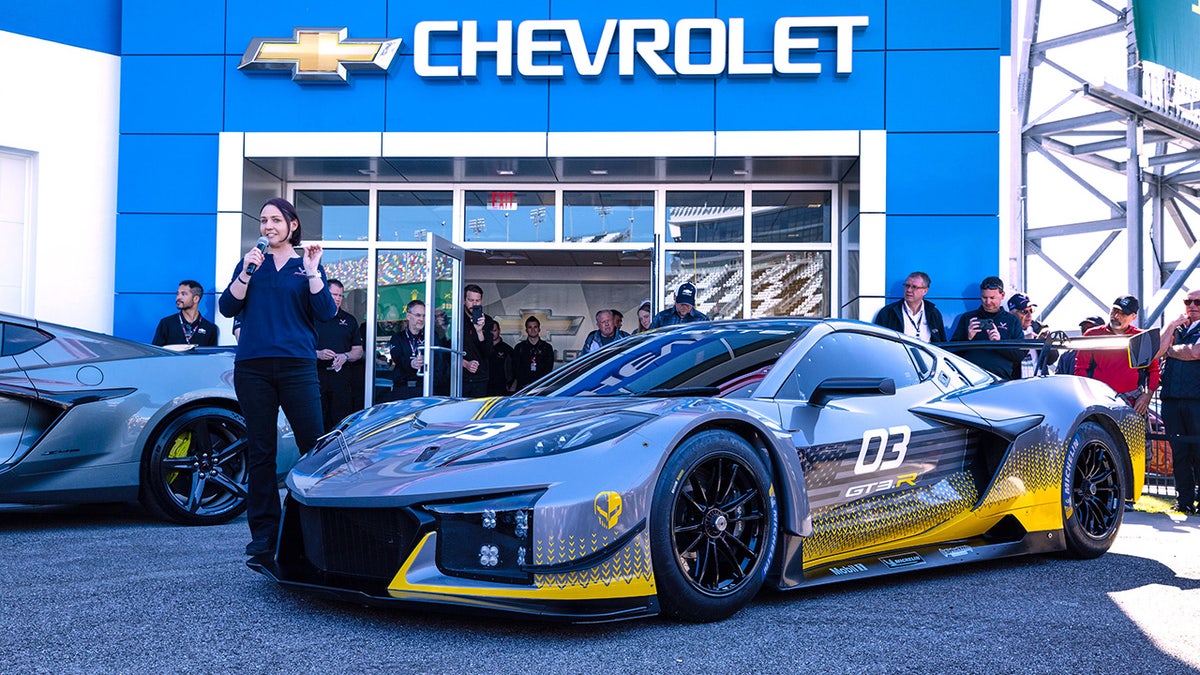 You can buy a Chevrolet Corvette Z06 GT3.R racing car for 735 000