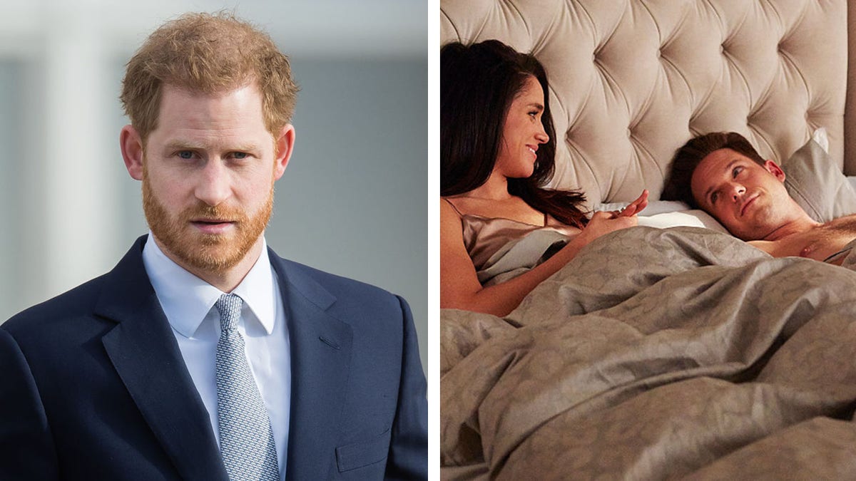 Prince Harry regrets watching Meghan Markles love scenes in Suits Didnt need to see such things live Fox News pic