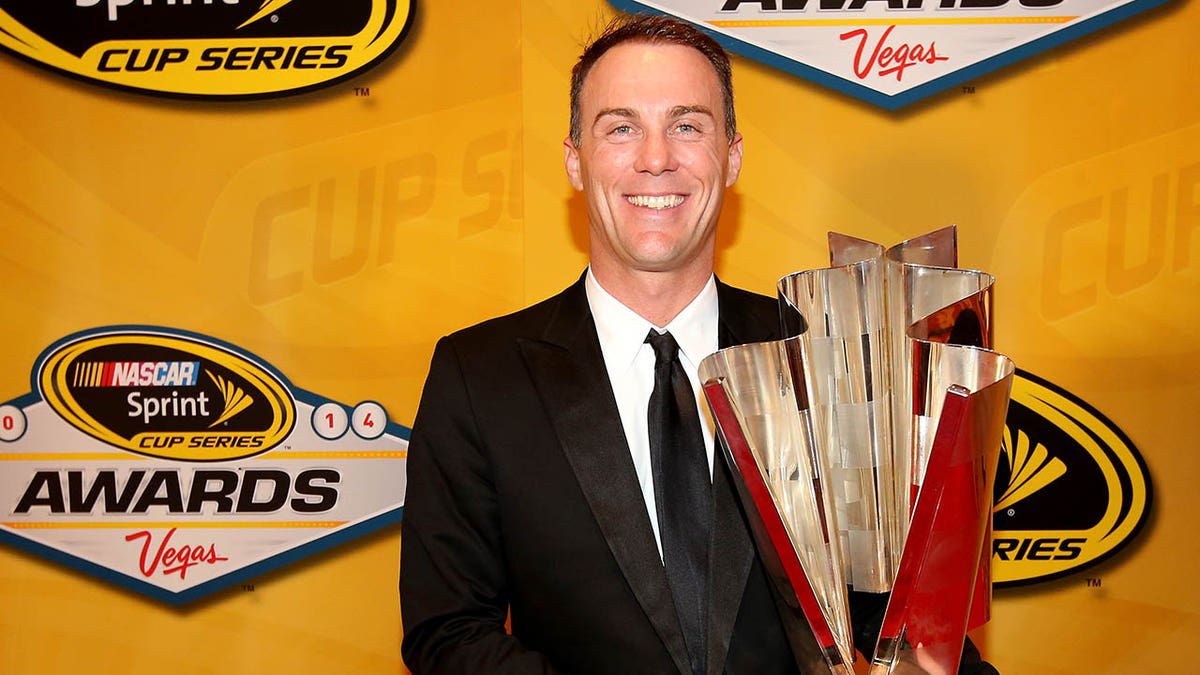 Kevin Harvick at NASCAR awards