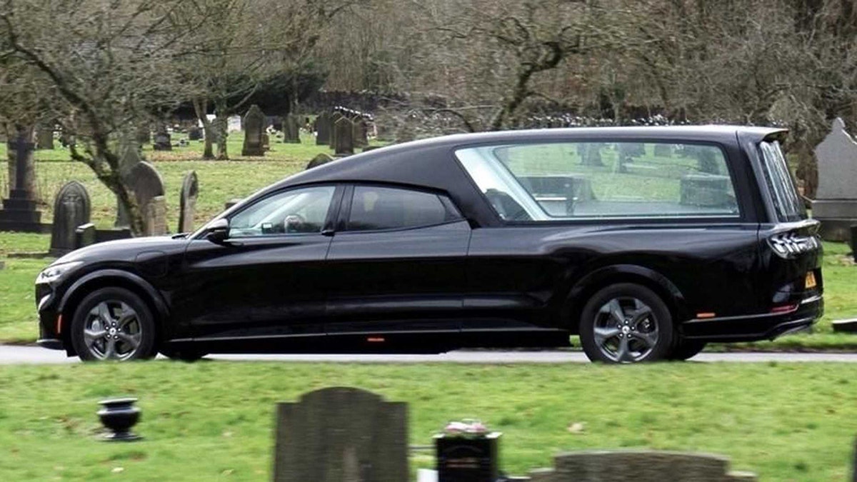 Mustang hearse