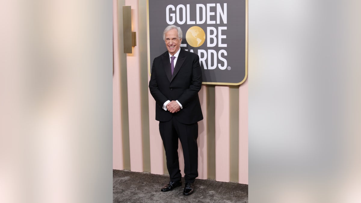 Henry Winkler at Golden Globes