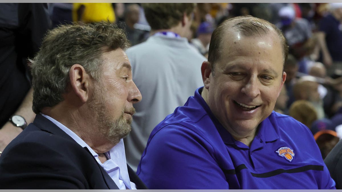James Dolan and Tom Thibodeau talk