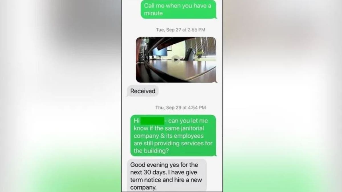 Text message chain in Texas lawsuit