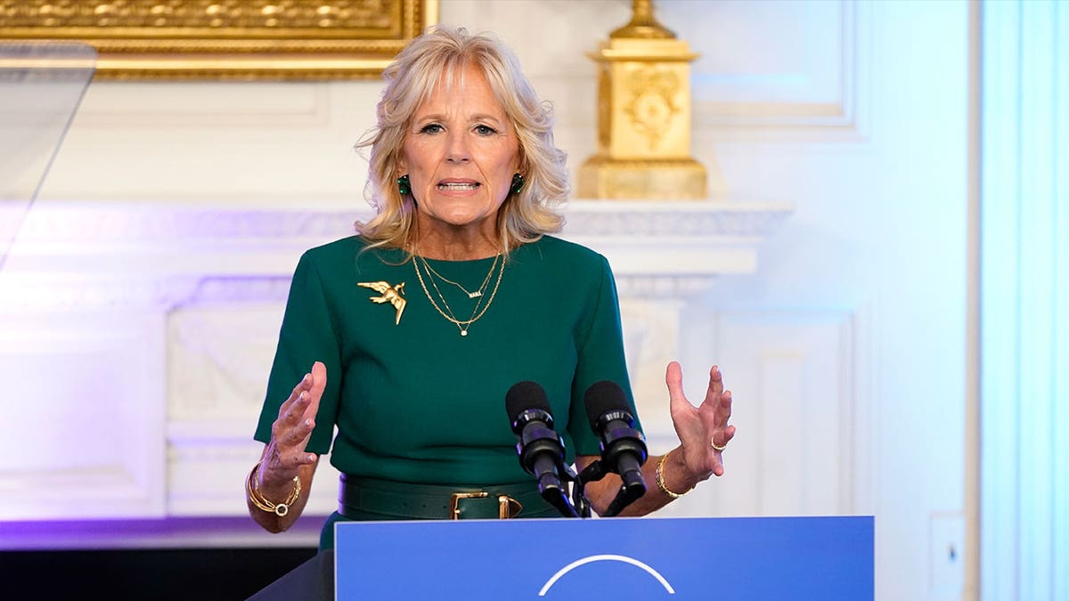 First lady Jill Biden helped honor a trans woman at the International Women of Courage Awards.