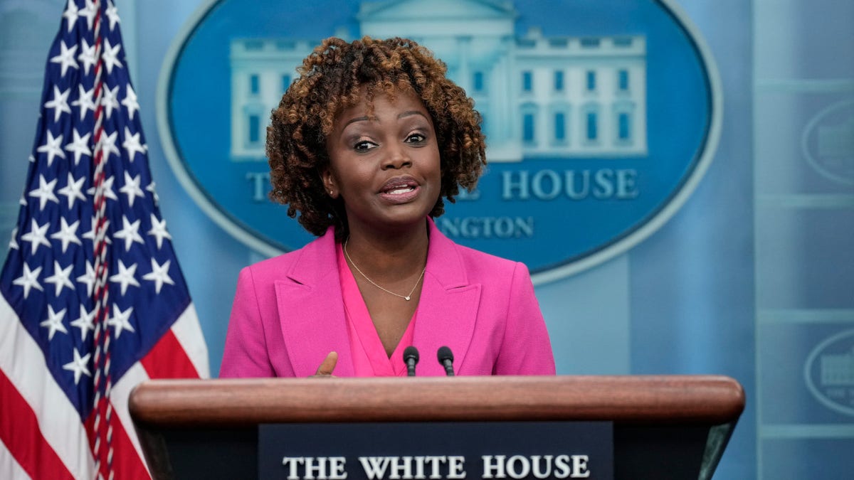 White House Press Secretary Karine Jean-Pierre