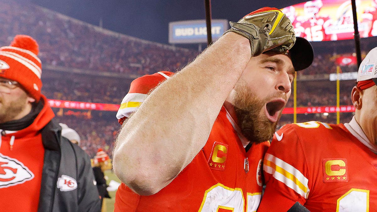 Travis Kelce after beating Bengals