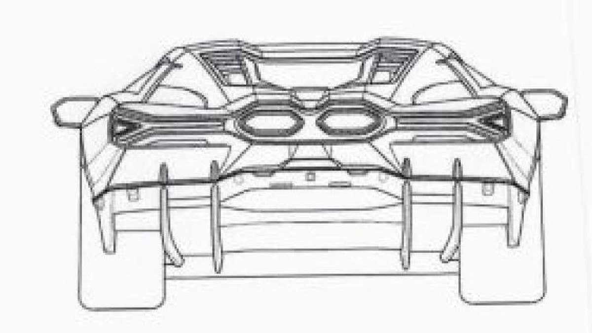 lambo rear